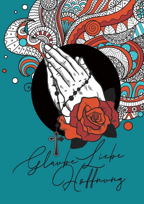 Glaube Liebe Hoffnung - Musterst&uuml;ck Grafik