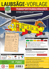 Laubs&auml;gevorlage Transporthubschrauber - 