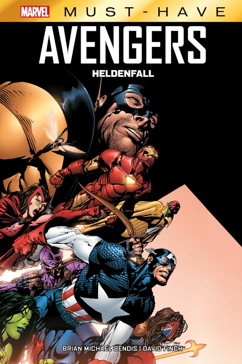 Marvel Must-Have: Avengers Heldenfall - Brian Michael Bendis, David Finch, Brent Anderson, John Byrne, Jim Cheung,  und weitere Autoren