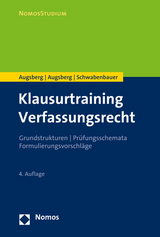 Klausurtraining Verfassungsrecht - Augsberg, Ino; Augsberg, Steffen; Schwabenbauer, Thomas