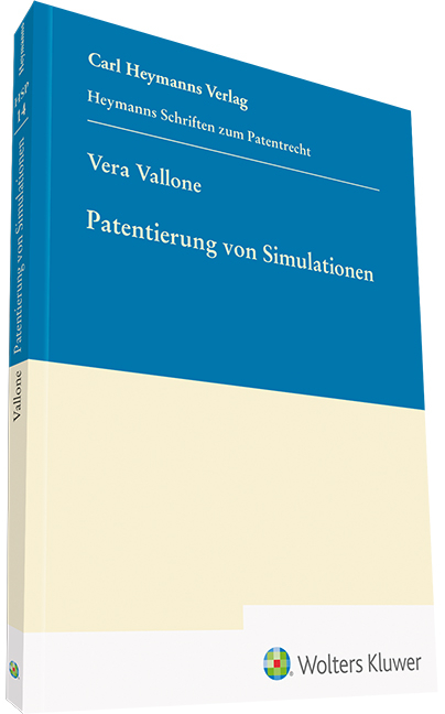Patentierung von Simulationen - Vera Vallone