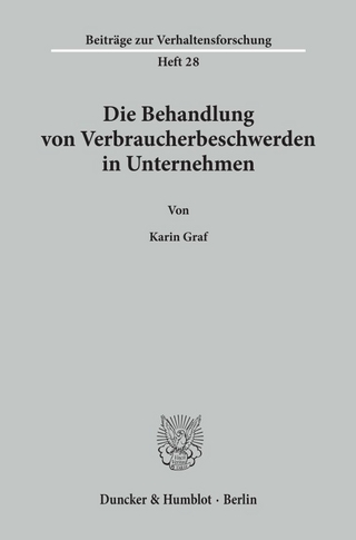Die Behandlung von Verbraucherbeschwerden in Unternehmen.