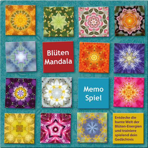 Bl&uuml;ten Mandala Memo Spiel - Sirtaro Bruno Hahn