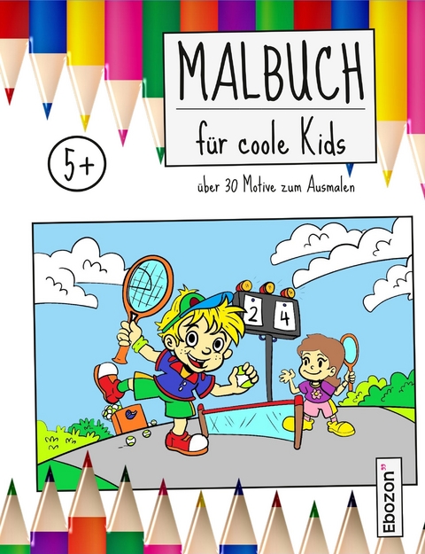 Malbuch f&uuml;r coole Kids - Dana Zimmermann
