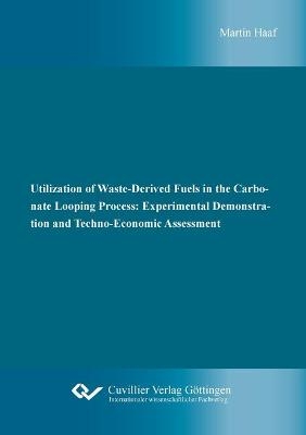 Utilization of Waste-Derived Fuels in the Carbonate Looping Process: Experimental Demonstration and Techno-Economic Assessment - Martin Haaf