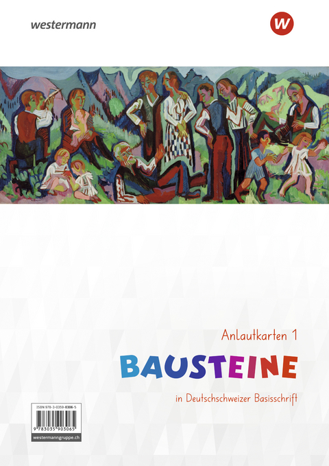 Bausteine: Anlautkarten 1 in Deutschschweizer Basisschrift
