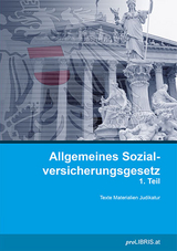 Allgemeines Sozialversicherungsgesetz 1. Teil - 
