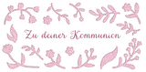 Kuvert für einen Geld- oder Gutschein - Zu deiner Kommunion