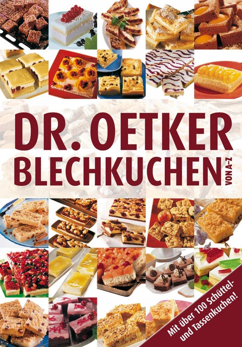 Blechkuchen von A-Z - Dr. Oetker