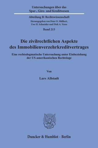 Die zivilrechtlichen Aspekte des Immobilienverzehrkreditvertrages.