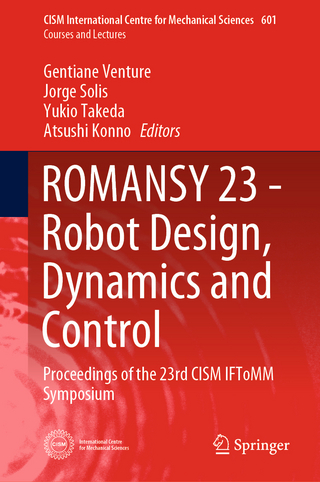 ROMANSY 23 - Robot Design, Dynamics and Control