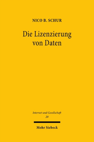 Die Lizenzierung von Daten