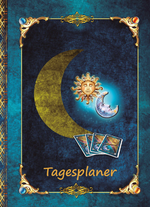 Tagesplaner undatiert A5 f&uuml;r Tageskarten ziehen und Termine - Angelina Schulze