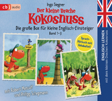 Englisch lernen mit dem kleinen Drachen Kokosnuss - Die gro&szlig;e Box f&uuml;r kleine Englisch-Einsteiger (Band 1-3) - Ingo Siegner
