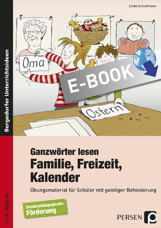 Ganzwörter lesen: Familie, Freizeit, Kalender