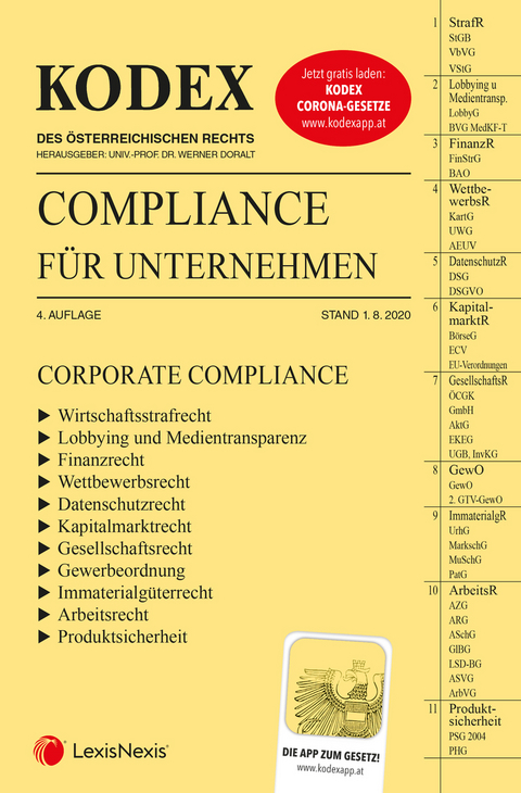 KODEX Compliance f&uuml;r Unternehmen 2020 - 