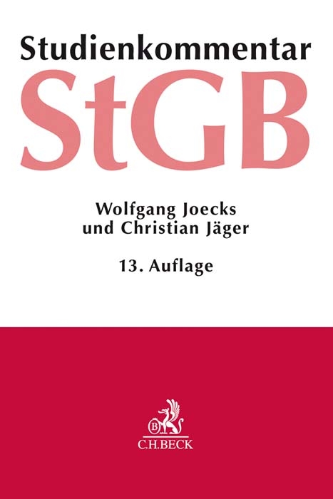 Strafgesetzbuch - Wolfgang Joecks, Christian J&auml;ger