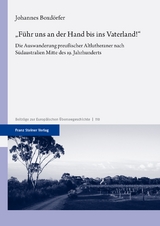 "F&uuml;hr uns an der Hand bis ins Vaterland!" - Johannes Boxd&ouml;rfer