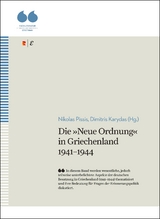 Die &raquo;Neue Ordnung&laquo; in Griechenland 1941&ndash;1944 - 