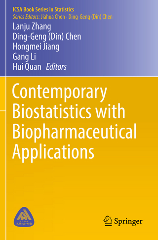 Contemporary Biostatistics with Biopharmaceutical Applications