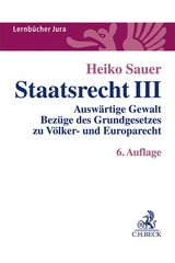 Staatsrecht III - Sauer, Heiko