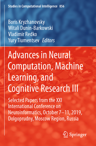 Advances in Neural Computation, Machine Learning, and Cognitive Research III