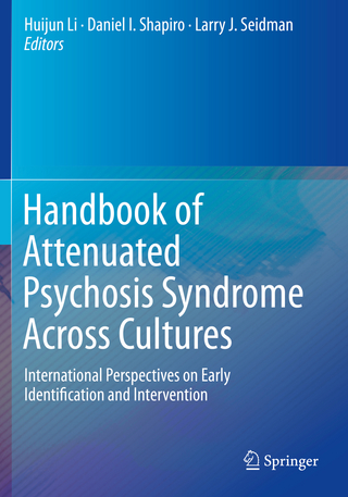 Handbook of Attenuated Psychosis Syndrome Across Cultures