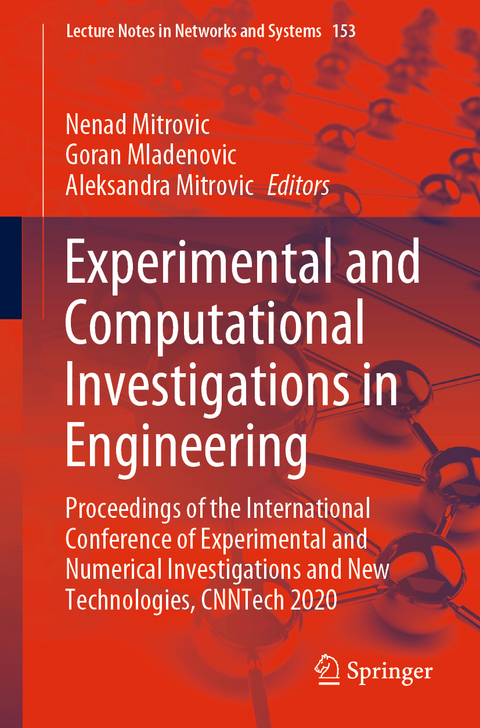 Experimental and Computational Investigations in Engineering - 