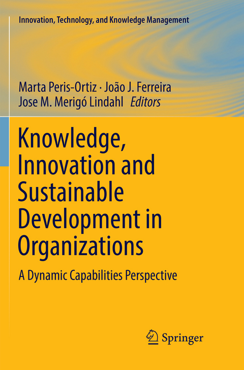 Knowledge, Innovation and Sustainable Development in Organizations - 