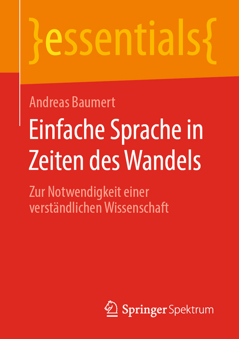 Einfache Sprache in Zeiten des Wandels - Andreas Baumert