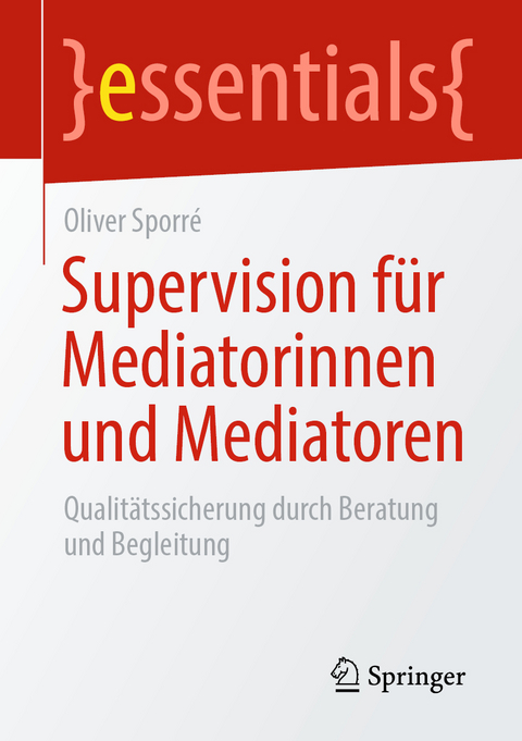 Supervision f&uuml;r Mediatorinnen und Mediatoren - Oliver Sporr&eacute;