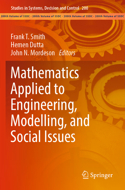 Mathematics Applied to Engineering, Modelling, and Social Issues - 