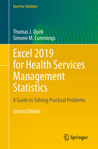 Excel 2019 for Health Services Management Statistics