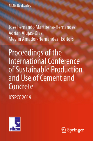 Proceedings of the International Conference of Sustainable Production and Use of Cement and Concrete