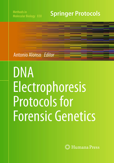 DNA Electrophoresis Protocols for Forensic Genetics - 