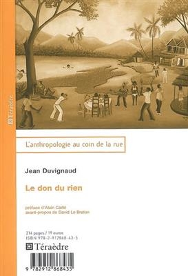 Le don du rien