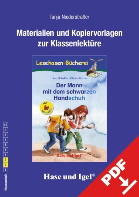 Begleitmaterial: Der Mann mit dem schwarzen Handschuh / Silbenhilfe - Tanja Niederstraßer