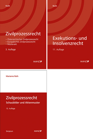 PAKET: Zivilprozessrecht 3.Auflage+ Zivilprozessrecht Schaubilder und Aktenmuster 13.Auflage+ Exekutions-und InsolvenzR 11.Auflage
