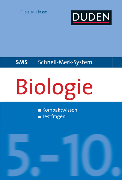 SMS Biologie 5.-10. Klasse - Claudia Puhlf&uuml;rst