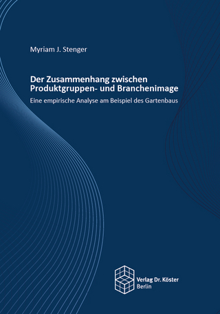 Der Zusammenhang zwischen Produktgruppen- und Branchenimage