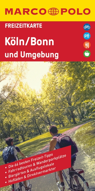MARCO POLO Freizeitkarte 21 Köln, Bonn und Umgebung 1:110.000