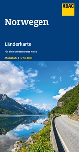 ADAC Länderkarte Norwegen 1:750.000 - 