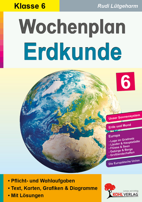 Wochenplan Erdkunde / Klasse 6 - Rudi L&uuml;tgeharm