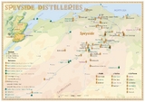 Whisky Distilleries Speyside - Tasting Map - R&uuml;diger J&ouml;rg Hirst