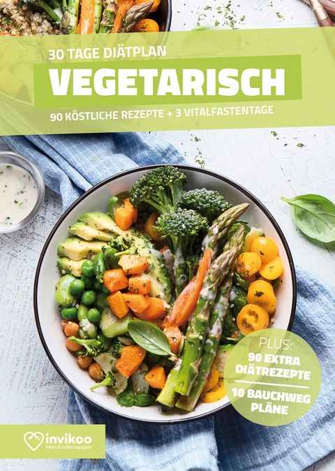 Vegetarische Di&auml;t - Ern&auml;hrungsplan zum Abnehmen f&uuml;r 30 Tage - Peter Kmiecik