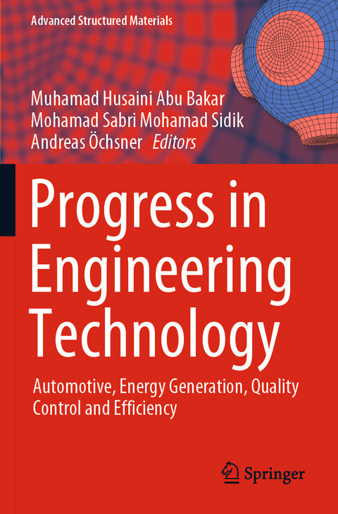 Progress in Engineering Technology - 