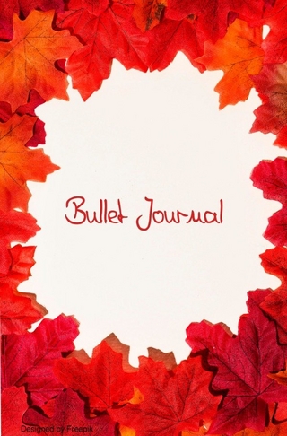 Herbst / Notizbuch Herbst Design,Bullet Journal, Geschenkidee, Softcover, 68 Seiten dotted