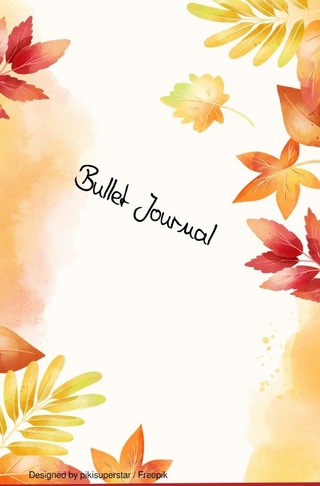 Herbst / Notizbuch Herbst Design,Bullet Journal, Geschenkidee, Softcover, 68 Seiten dotted
