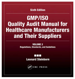 GMP/ISO Quality Audit Manual for Healthcare Manufacturers and Their Suppliers, (Volume 2 - Regulations, Standards, and Guidelines)