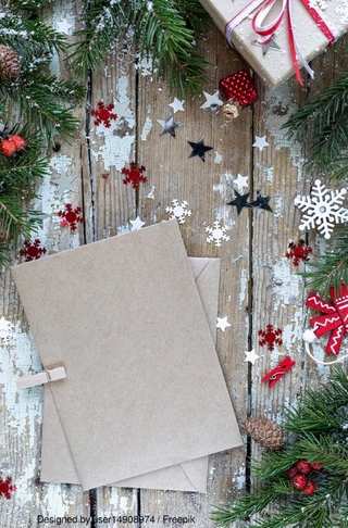 Weihnachten / Notizbuch, Weihnachten, Neujahr, Silvester, Bullet Journal, Geschenkidee, Softcover, 68 Seiten dotted